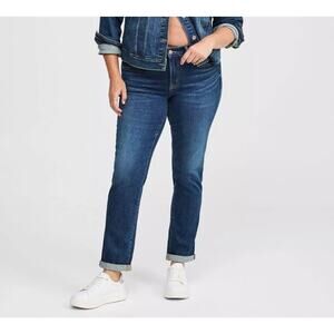 Torrid Jeans Perfect Boyfriend Ankle Vintage Stretch 26T Tall  Med Wash